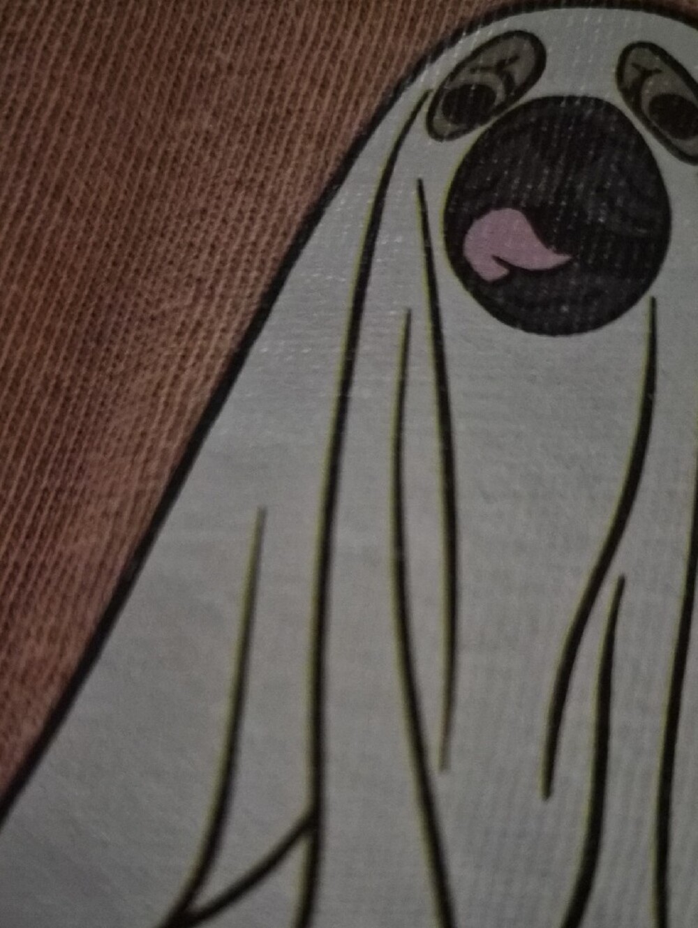 Ghost Dogs Pumpkin Graphic Tee - Brown - Picture 3 of 3